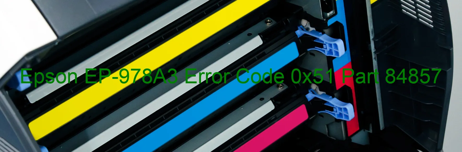 Epson EP-978A3 Error Code 0x51 Part 84857