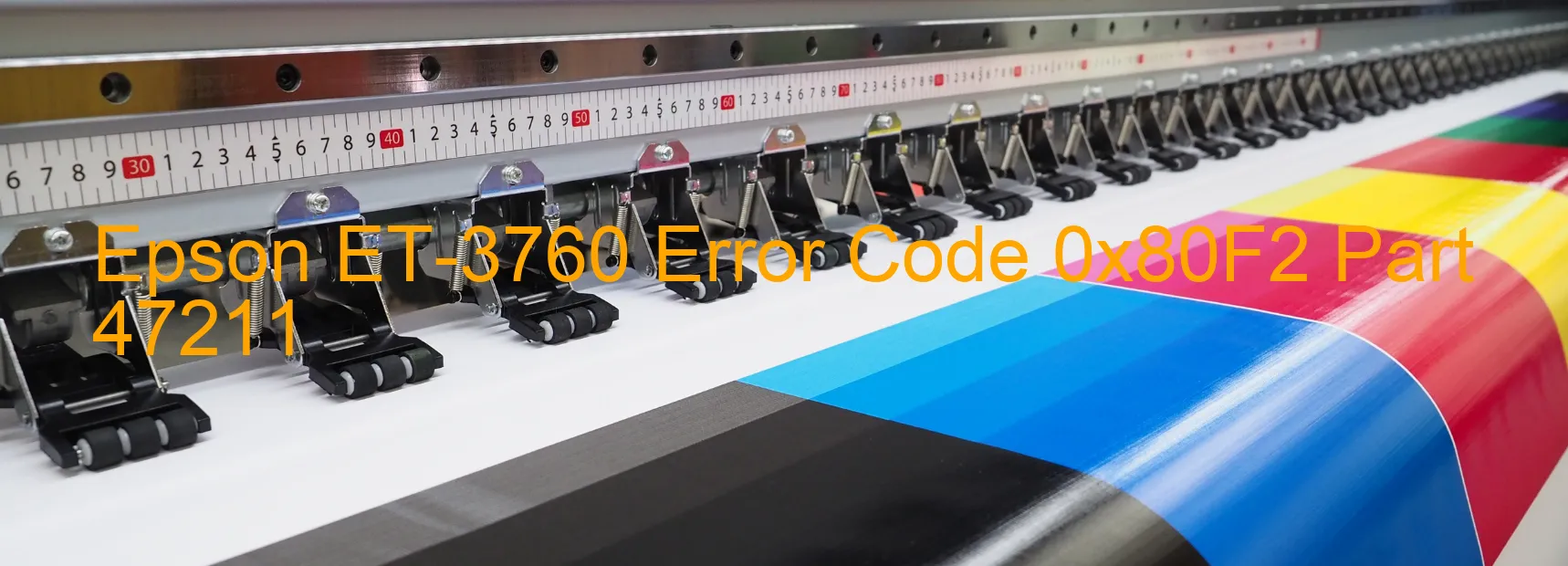 Epson ET-3760 Error Code 0x80F2 Part 47211