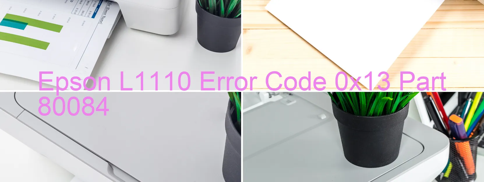 Epson L1110 Error Code 0x13 Part 80084