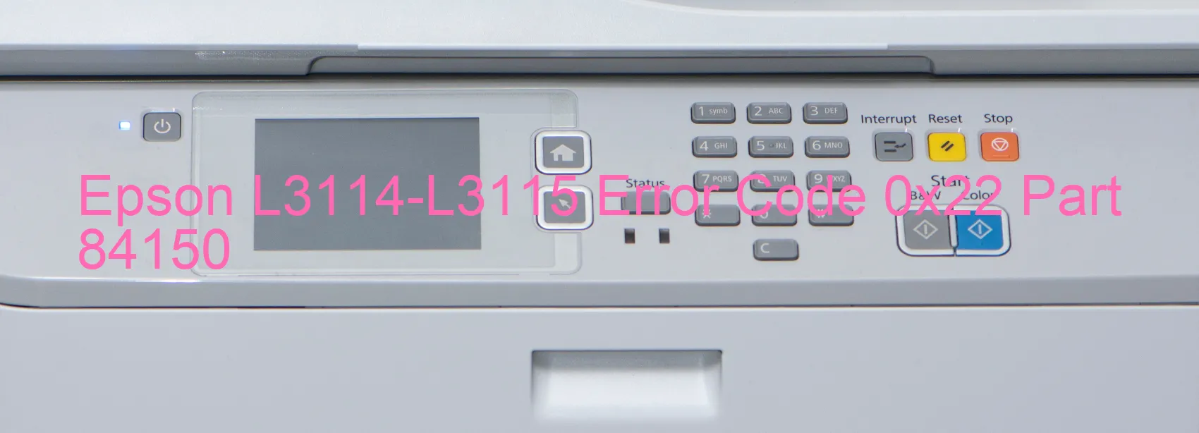 Epson L3114-L3115 Error Code 0x22 Part 84150