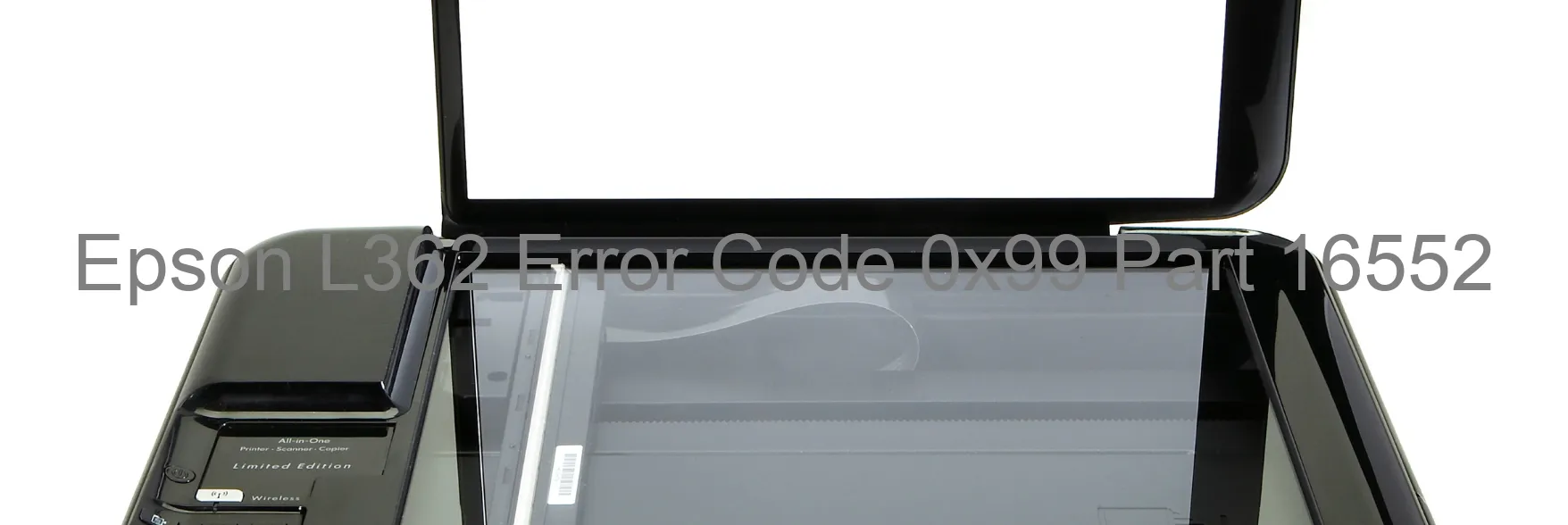 Epson L362 Error Code 0x99 Part 16552