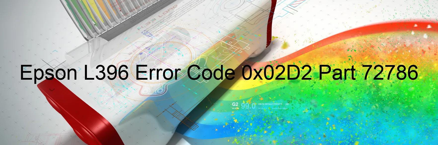 Epson L396 Error Code 0x02D2 Part 72786