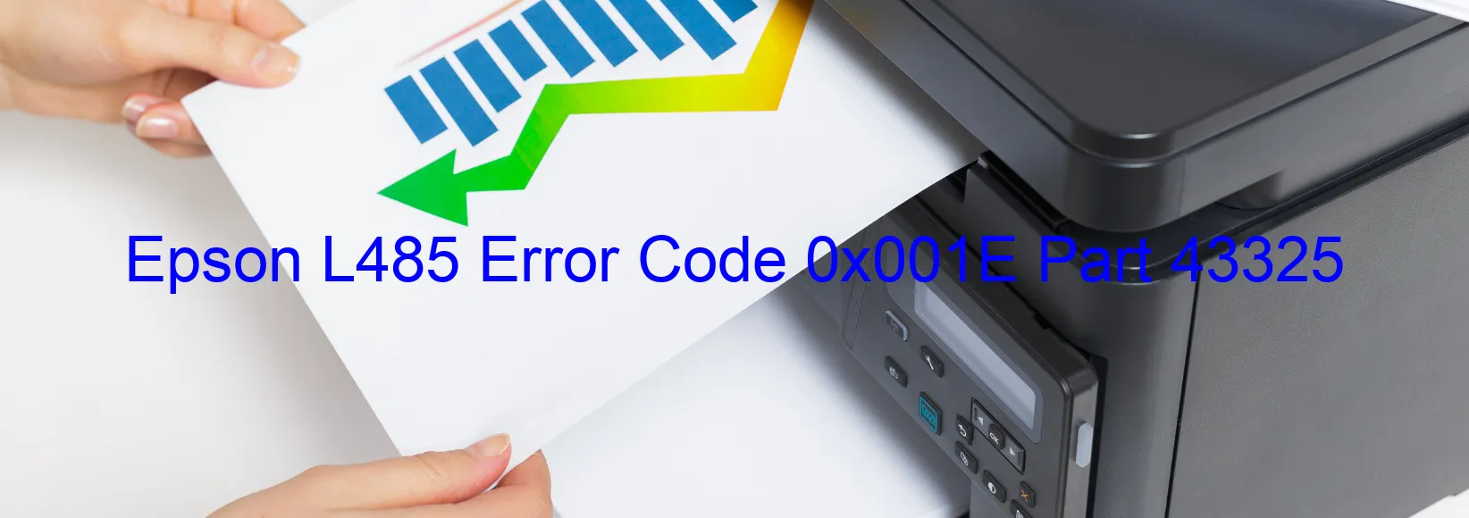 Epson L485 Error Code 0x001E Part 43325