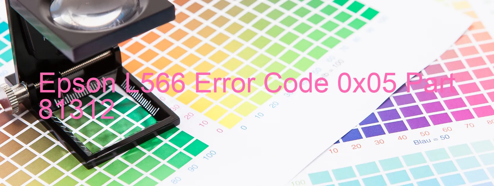 Epson L566 Error Code 0x05 Part 81312