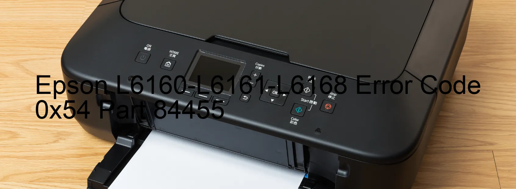 Epson L6160-L6161-L6168 Error Code 0x54 Part 84455