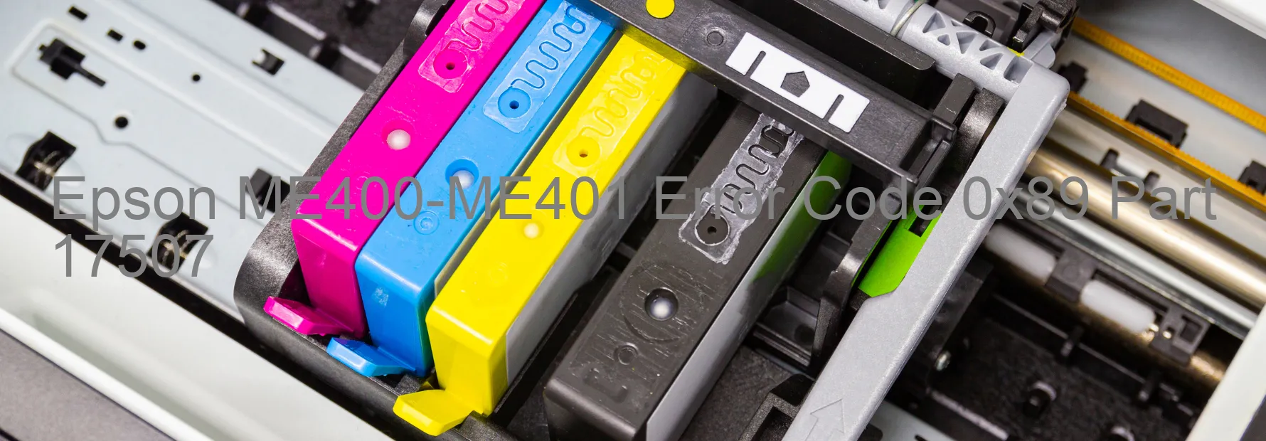 Epson ME400-ME401 Error Code 0x89 Part 17507