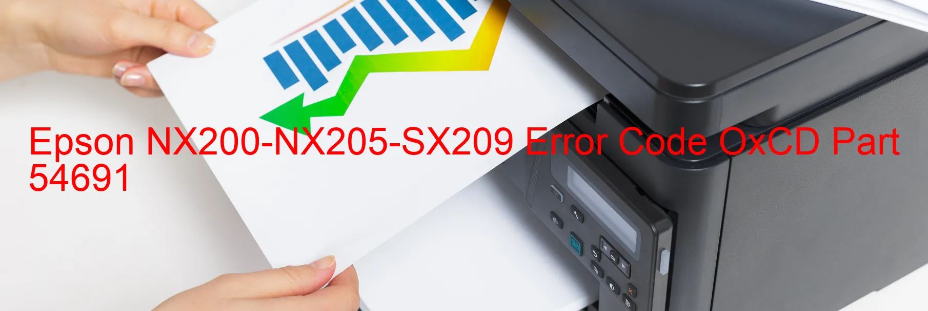 Epson NX200-NX205-SX209 Error Code OxCD Part 54691