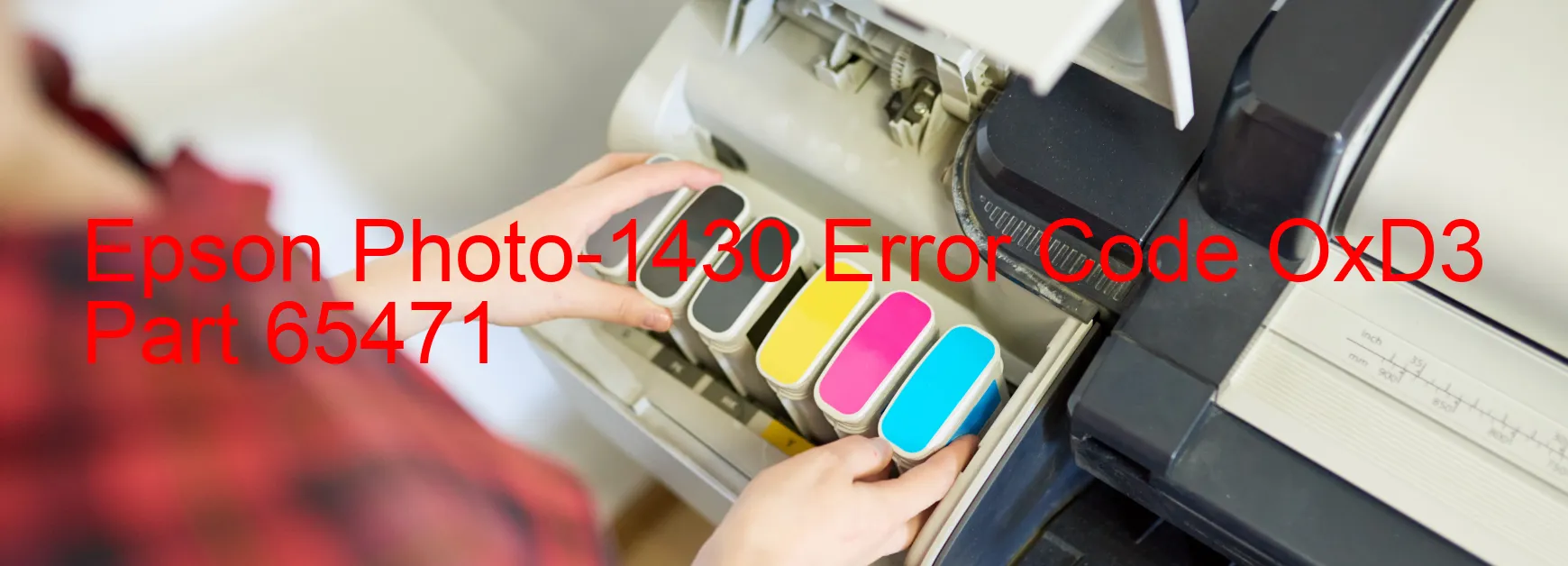 Epson Photo-1430 Error Code OxD3 Part 65471