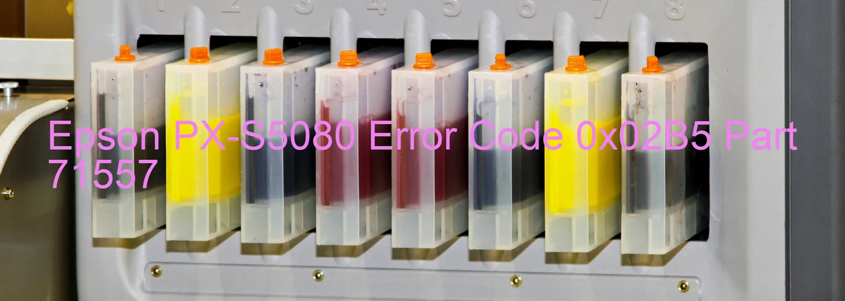 Epson PX-S5080 Error Code 0x02B5 Part 71557