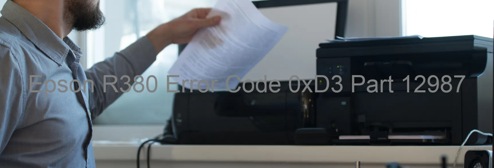 Epson R380 Error Code 0xD3 Part 12987