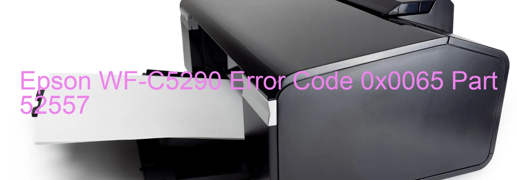 Epson WF-C5290 Error Code 0x0065 Part 52557