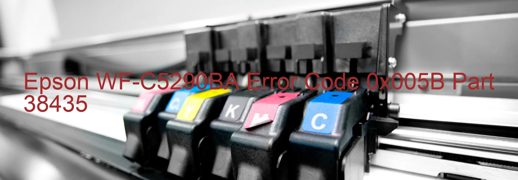 Epson WF-C5290BA Error Code 0x005B Part 38435