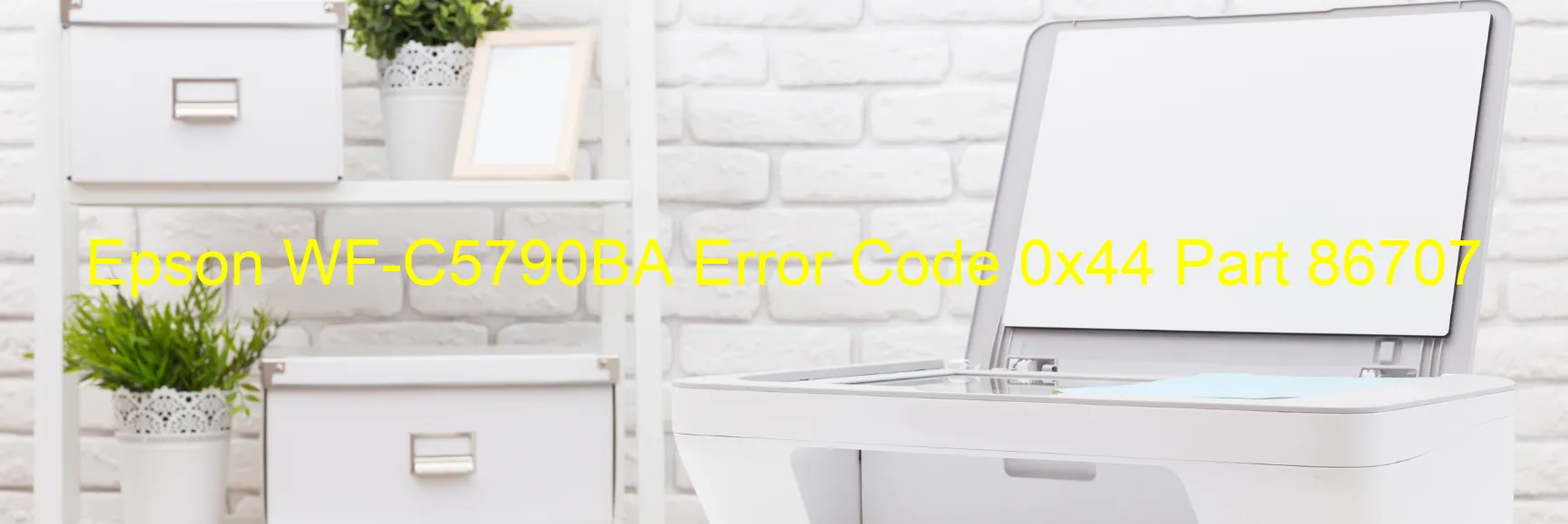 Epson WF-C5790BA Error Code 0x44 Part 86707