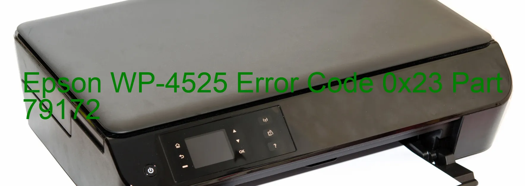 Epson WP-4525 Error Code 0x23 Part 79172