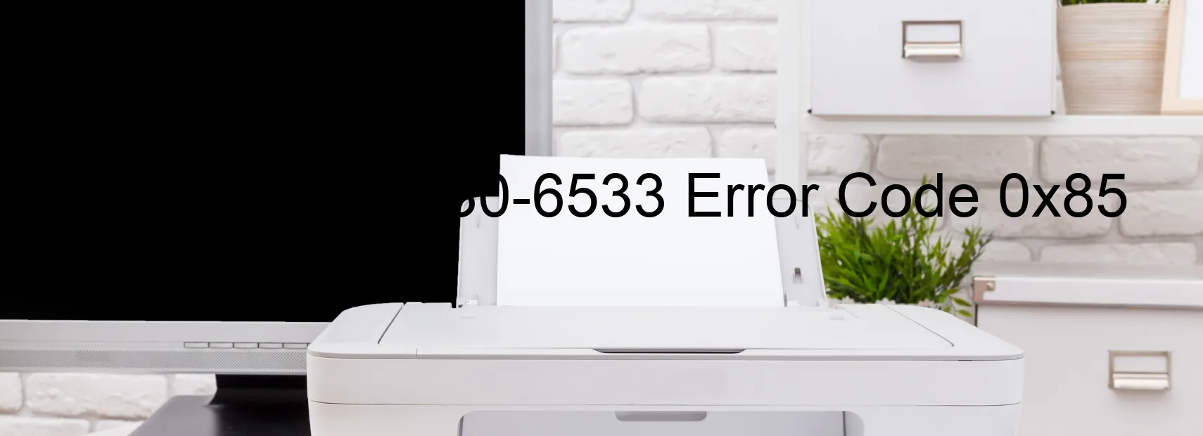 Epson WF-6530-6533 Error 0x85